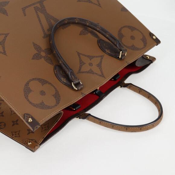 LOUIS VUITTON Monogram Reverse Giant On The Go MM Tote Bag M45321 - Picture 6 of 16